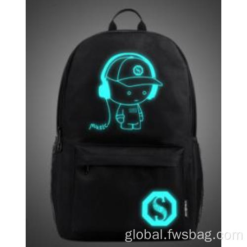 Leather Laptop Bag Luminous School Bag Unisex Laptop Bag Factory